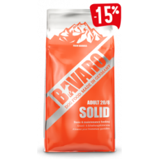 Сухий корм BAVARO Solid 20/8 для дорослих собак (18 kg)